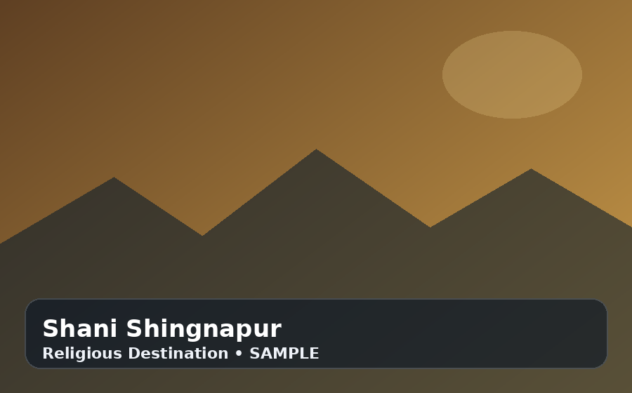 Shani Shingnapur sample image
